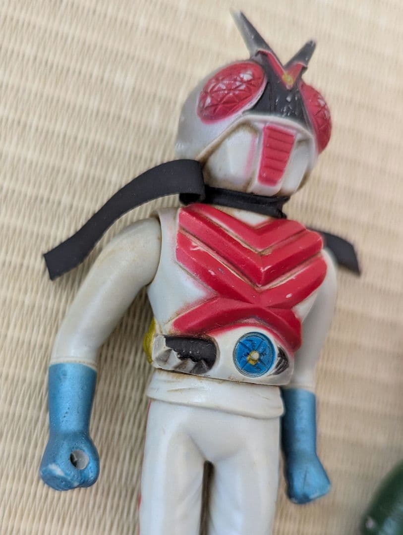 レトロソフビ　ポピー　ミニソフビ　仮面ライダー　4体セット