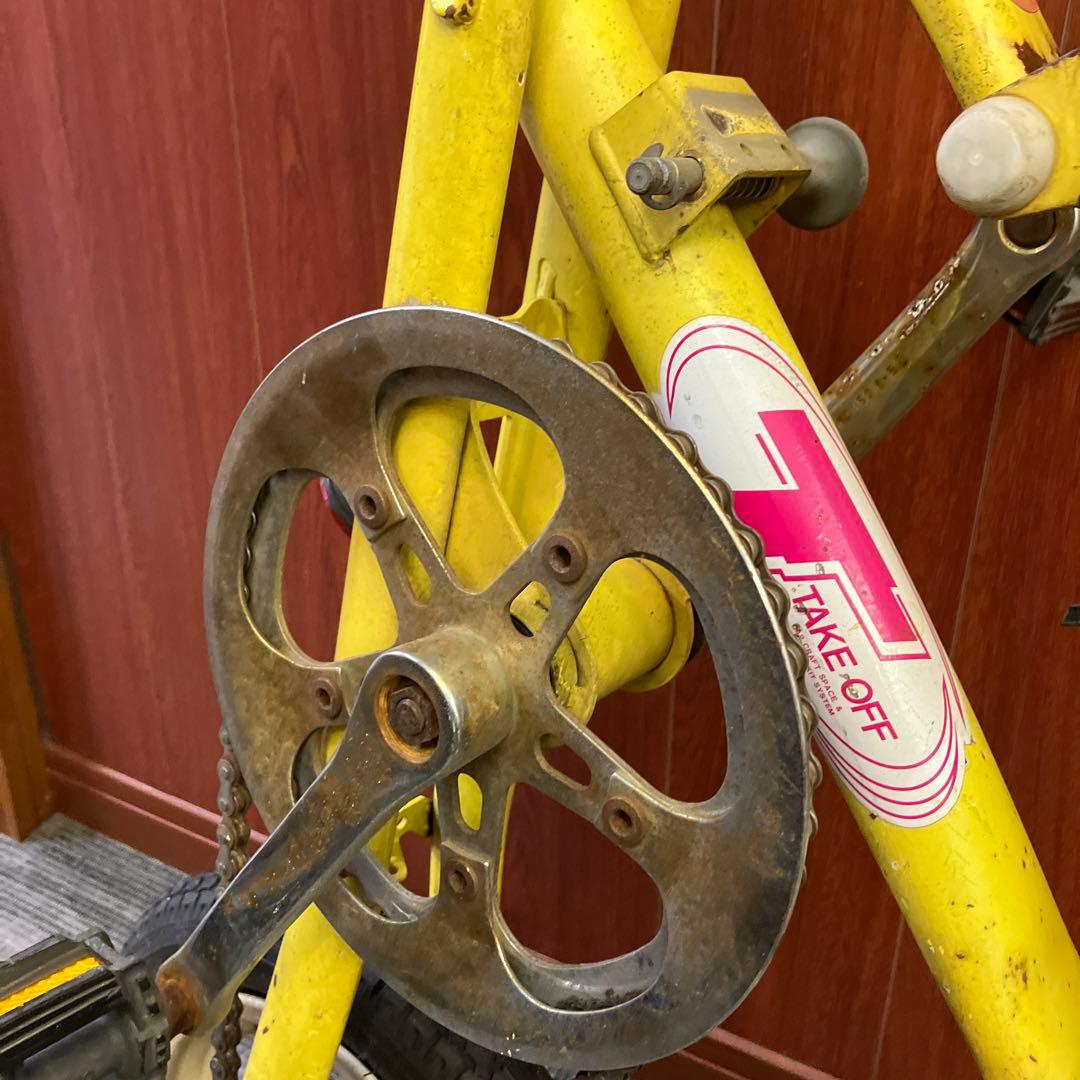 BRIDGESTONE 折りたたみ自転車 トランジットミニ　イエロー