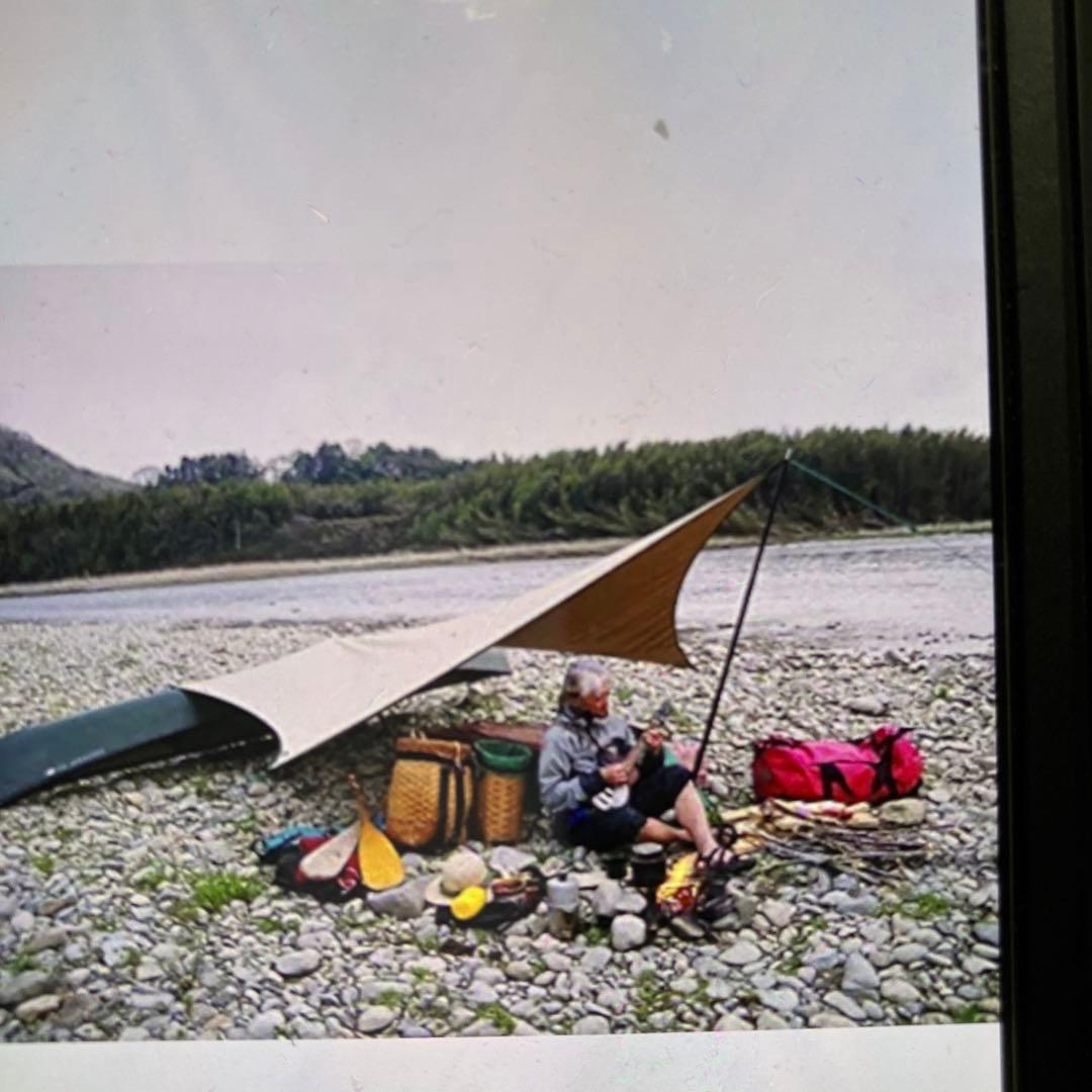 テンマク　ムササビウイング13ft TC 焚き火