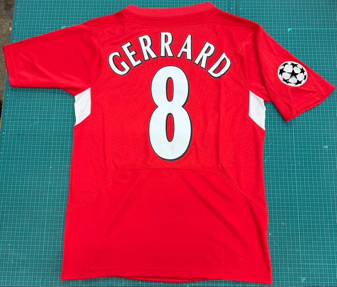 リバプール ジェラード　2005CL決勝イスタンブールの奇跡　未使用　リーボック