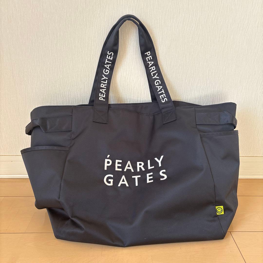 PEARLY GATES ロッカーバッグ ダークネイビー 美品 パーリーゲイツ