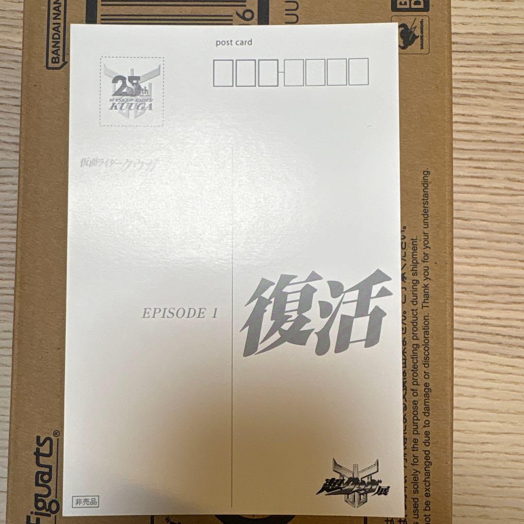 超クウガ展S.H.Figuarts真骨彫製法　超古代戦士クウガ　袋、入場特典付