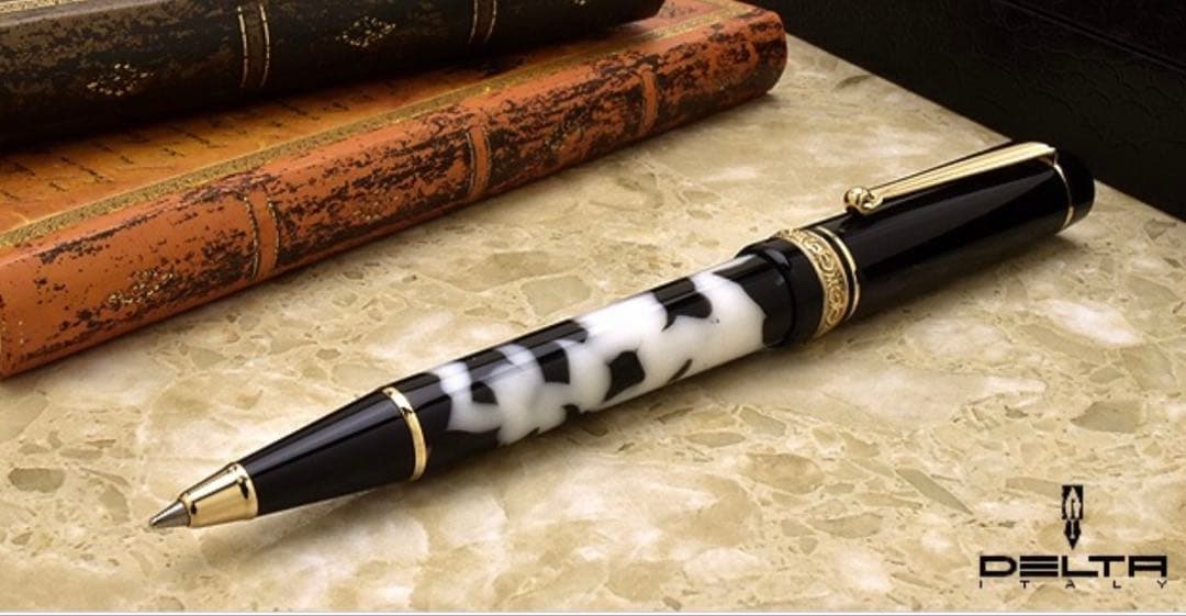 も*か様 DELTA デルタ ボールペン ビアンカ・エ・ネッラ専門店査定済み