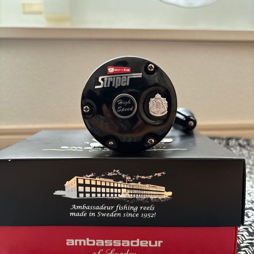 Ambassadeur 5501 striper バリアルハンドル95