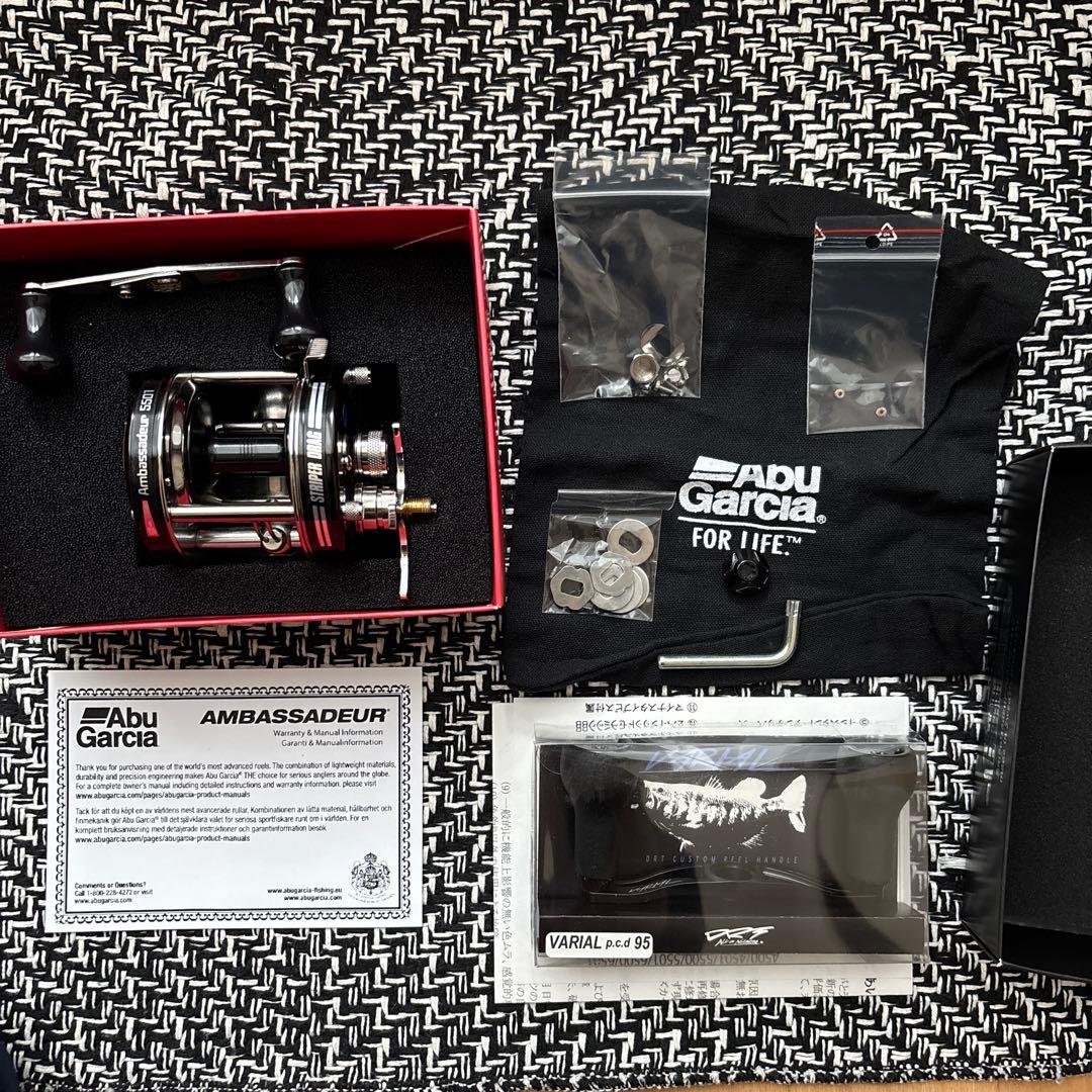 Ambassadeur 5501 striper バリアルハンドル95