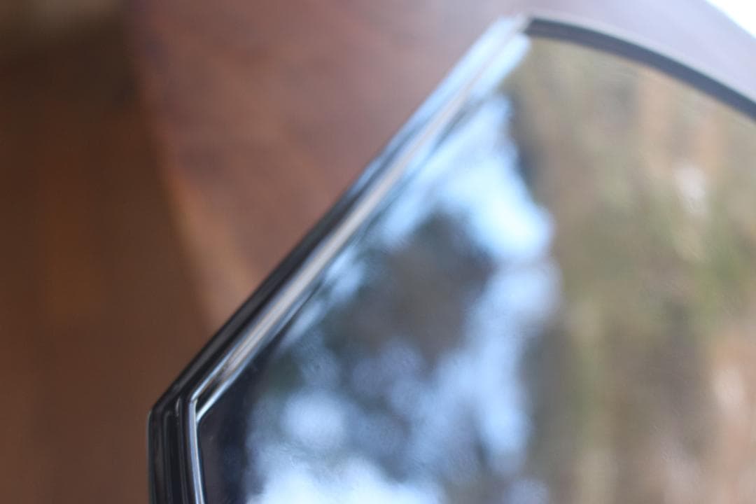 デッドストック！極上黒漆の美しい半月盆（検輪島塗懐石盆お膳お盆茶道具