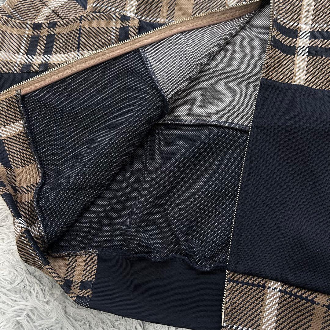 ma　新品　パーリーゲイツ　パーカー　フーディ　ジャケット　チェック