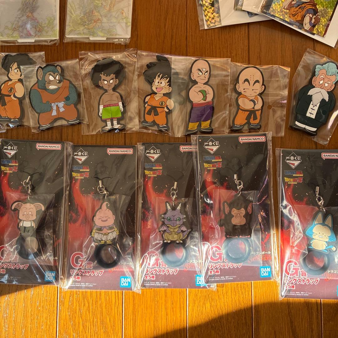 ドラゴンボール　1番くじ　A.B.C賞とF.G.H.I賞コンプ