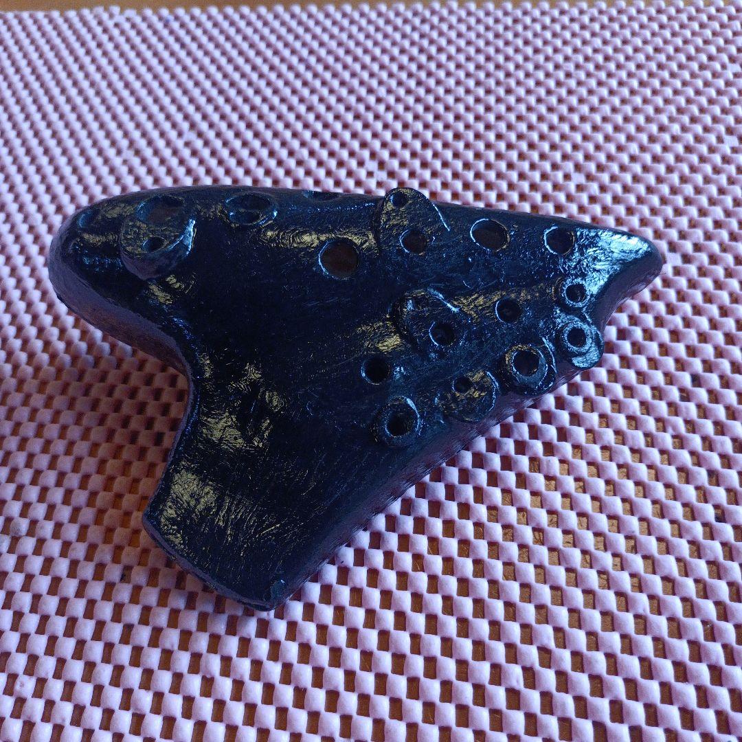 トリプルオカリナ 黒 C管 軽量 メーカー詳細不明 イカロス？ タイムセール３H