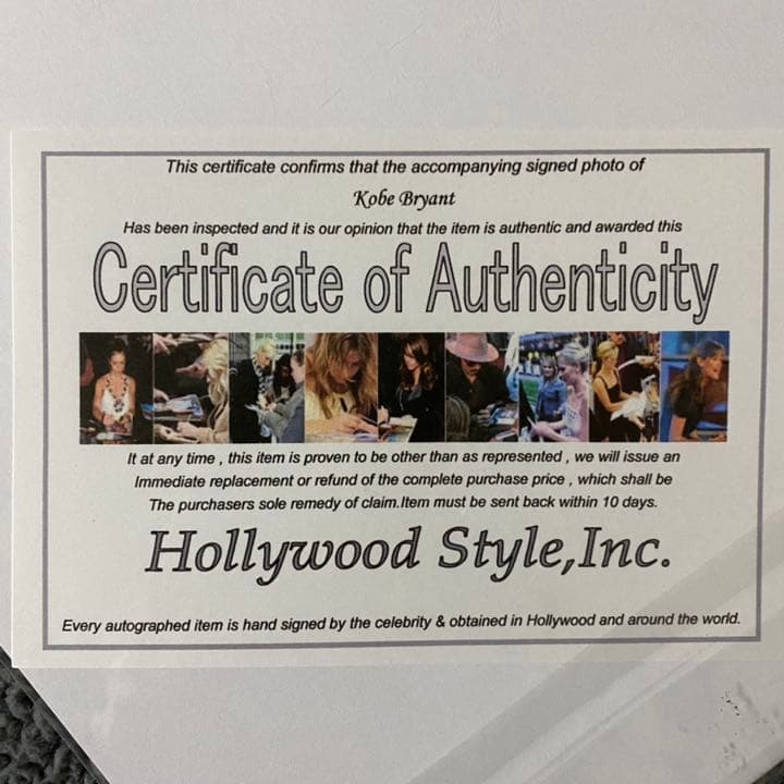 kobe bryant コービー ブライアント サイン レイカーズ NBA
