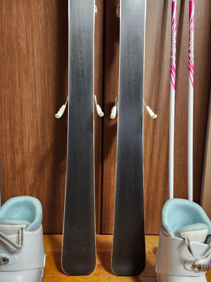 スキー3点セット スキー板150cm ブーツ24cm ストック100cm