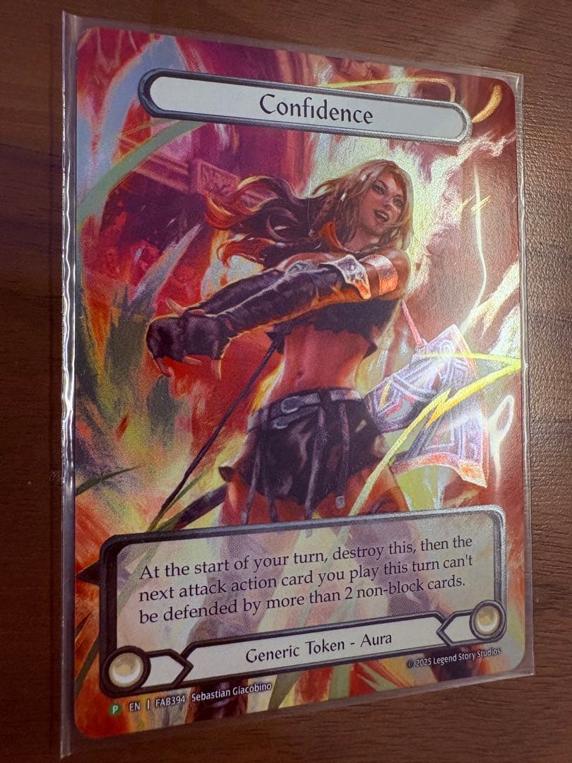 Confidence プロモ CF 未使用 FAB394 FaB