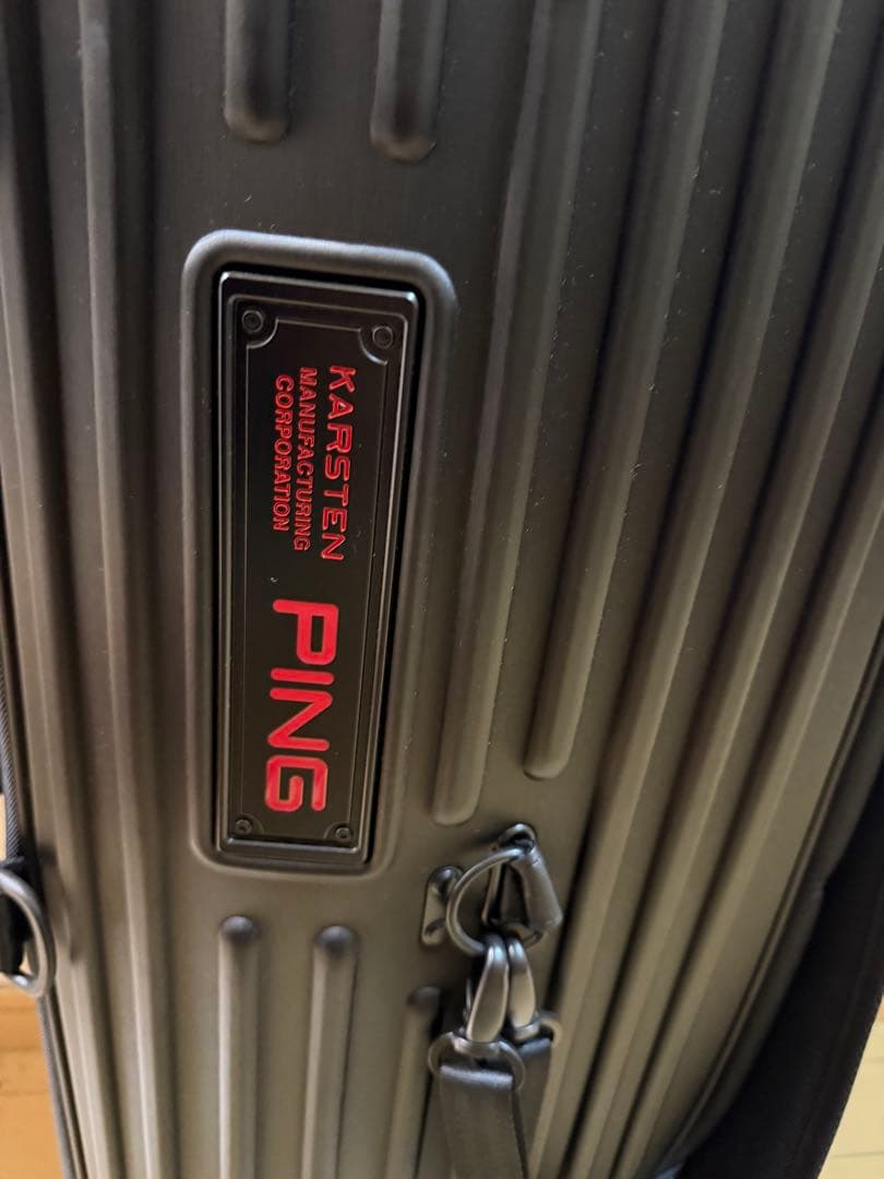 PING キャディバッグ ブラック