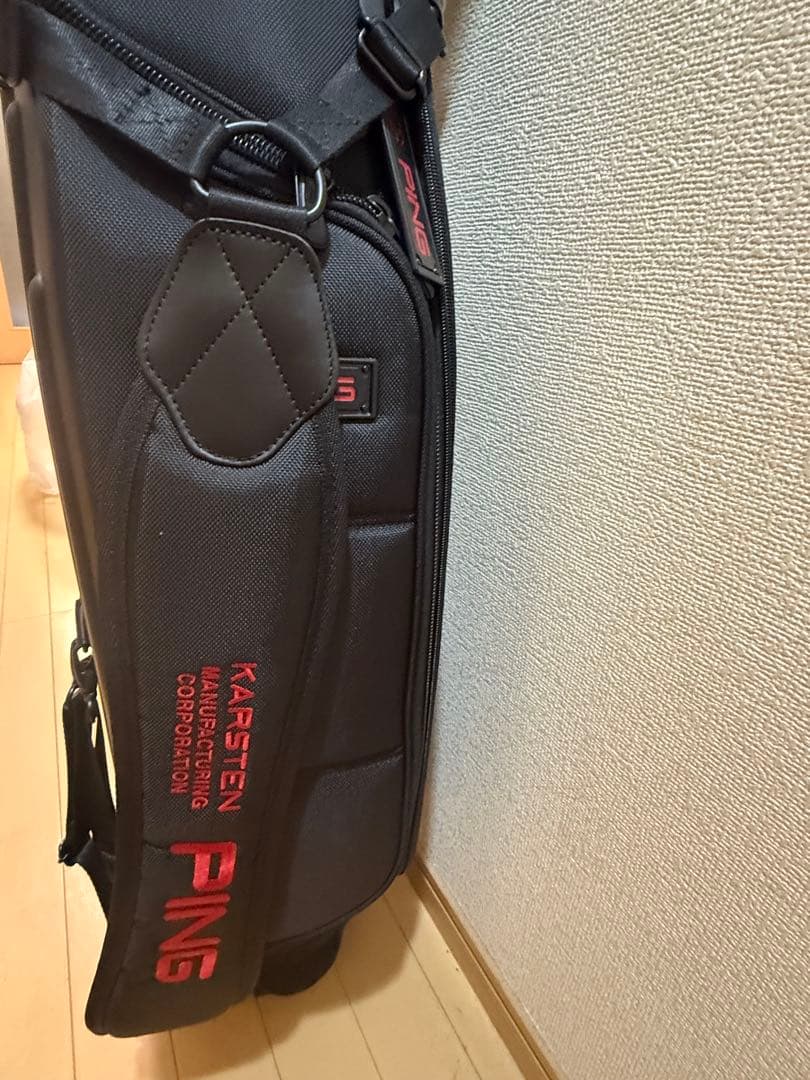 PING キャディバッグ ブラック