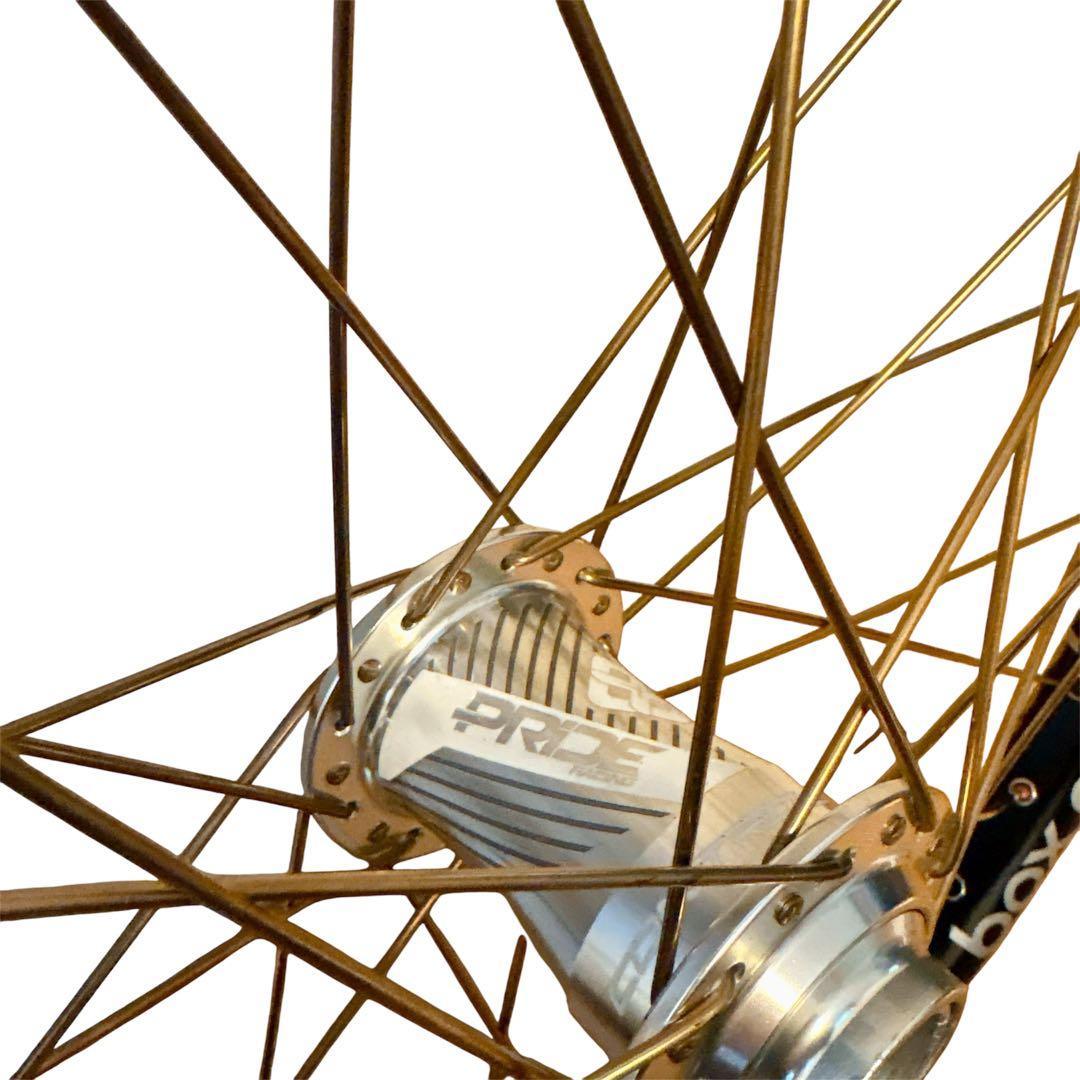 20mmアクスルPride Racing ×BOXONE20inフロントホイール