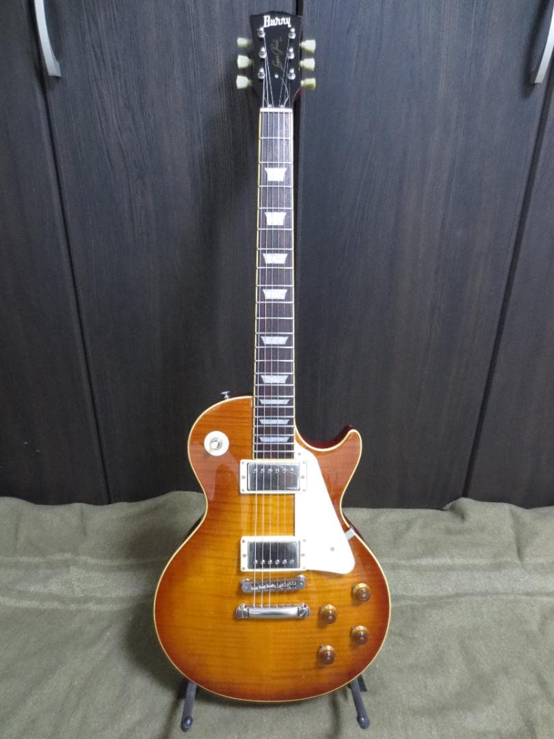【メンテ済品】BURNEY(バーニー)　レスポール　RLG-45　HB系カラー