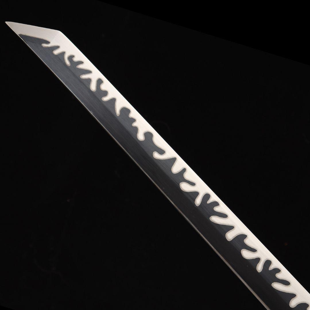 武具　刀装具　日本刀　模造刀 横刀 直刀 黒獅子唐横刀