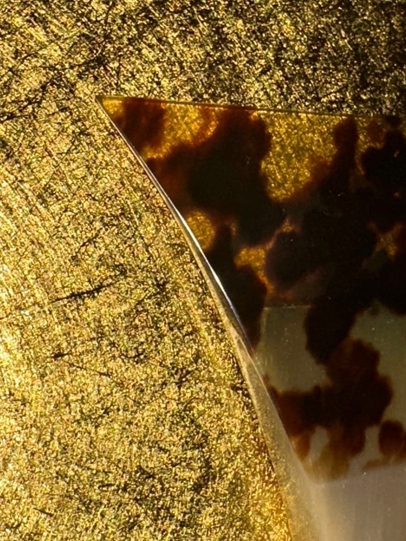 ●三味線撥●白水牛 鼈甲 美品