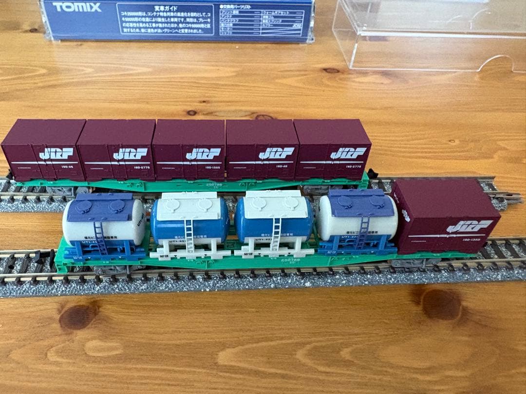 TOMIX JR貨物 ED75 コキ車輛2輛付き