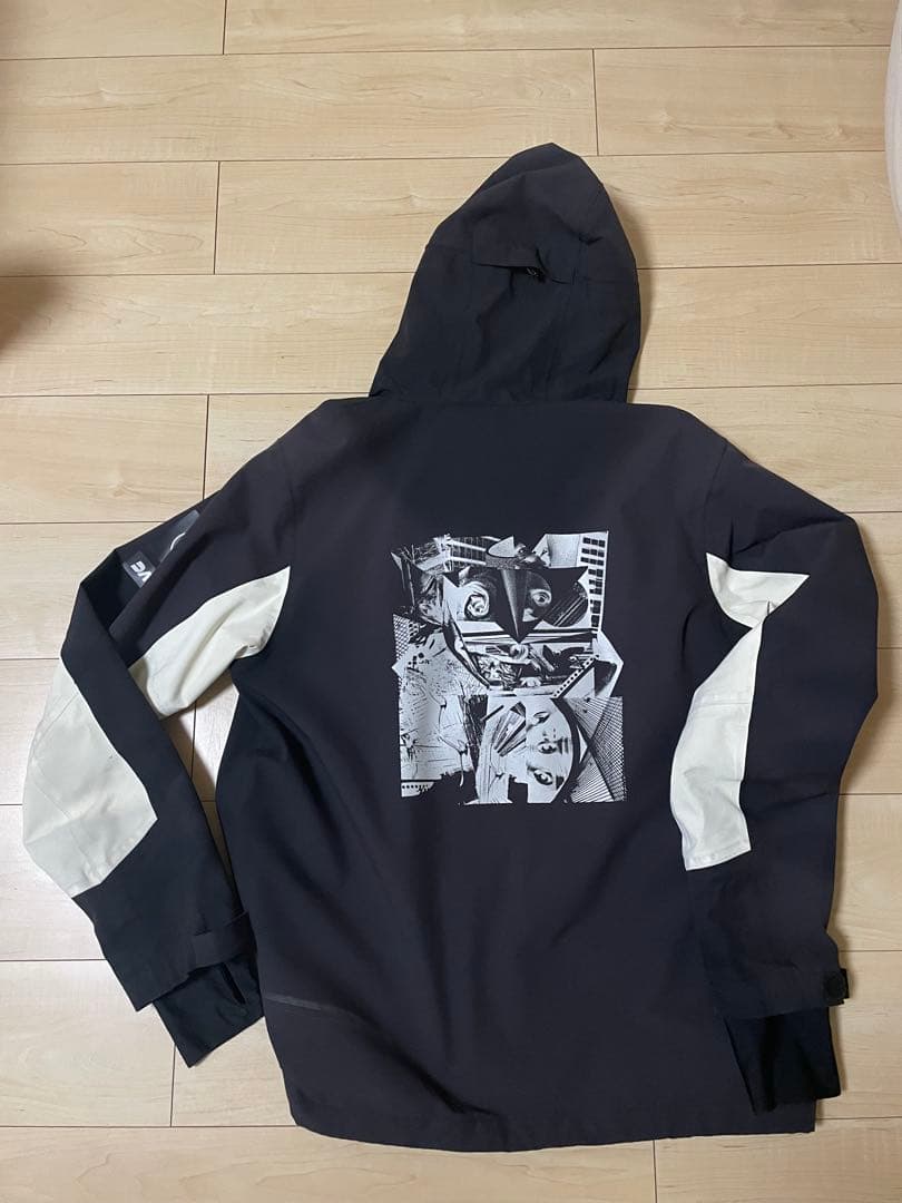 nomadik×dayzeスノーボードウェア 黒/白