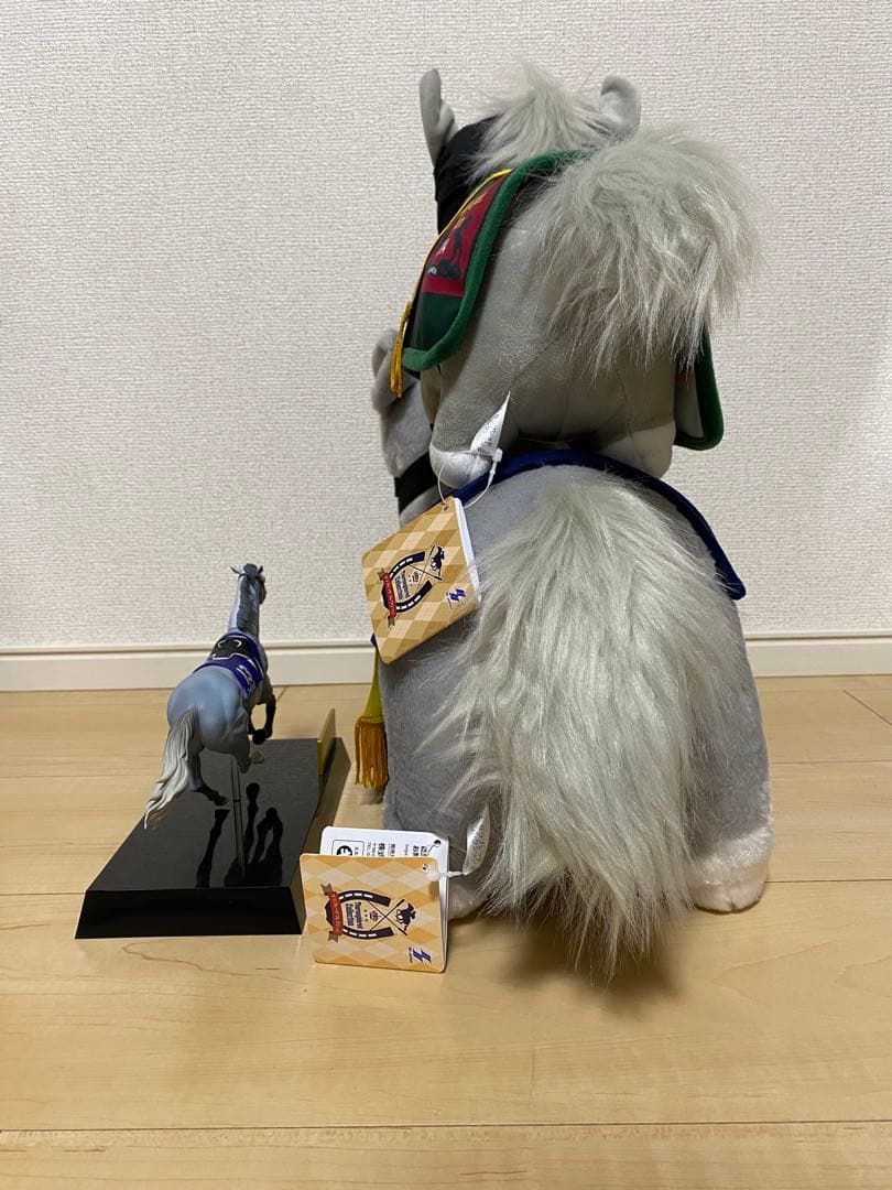 ゴールドシップ　ぬいぐるみとリアルフィギュアセット【サラブレッドコレクション】
