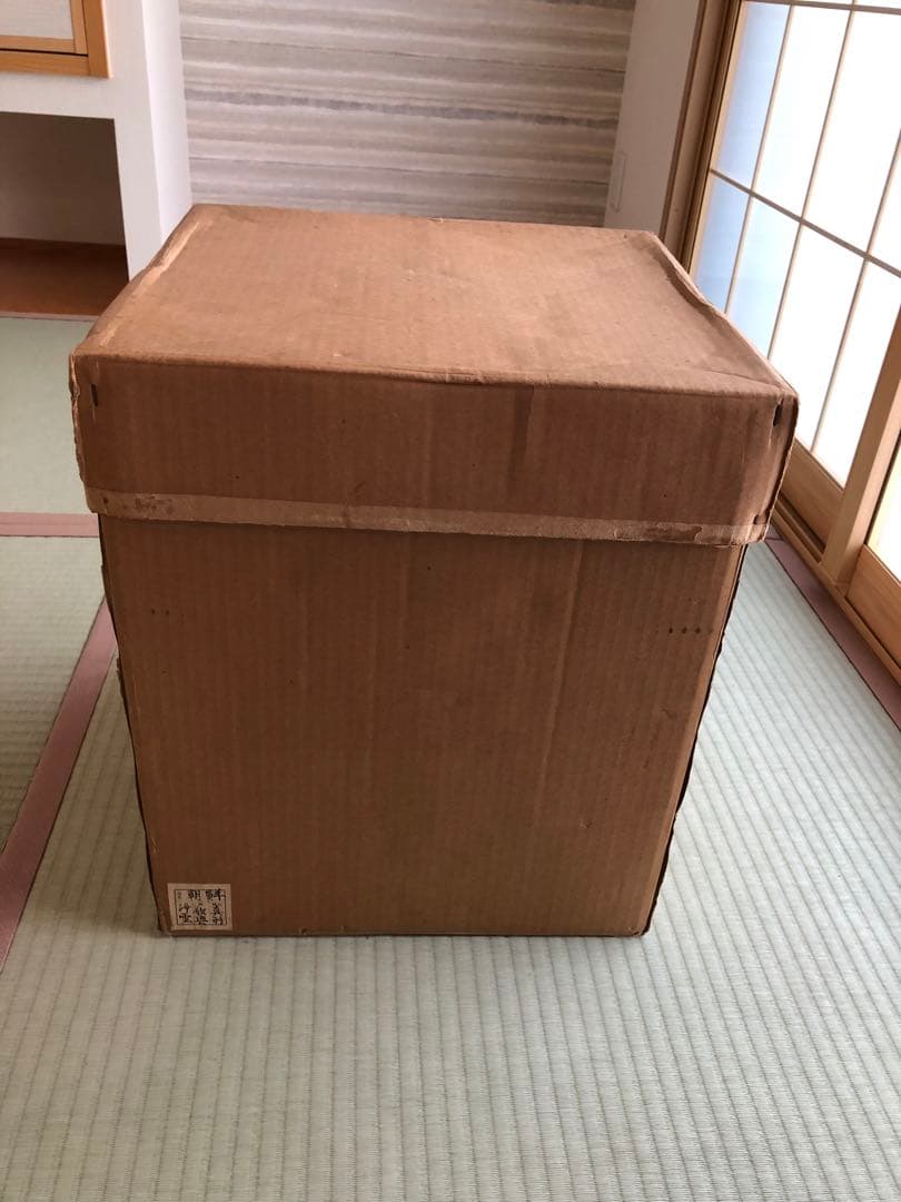 唐金朝鮮風炉　真型釜添　釜師高橋敬典　風炉師浄雲