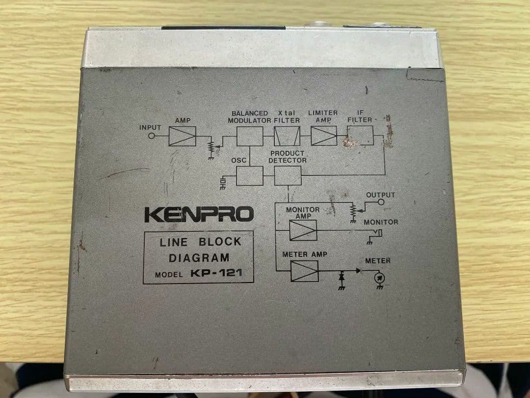 ケンプロ工業 KP-121　RFスピーチプロセッサー　 NASA４ピン