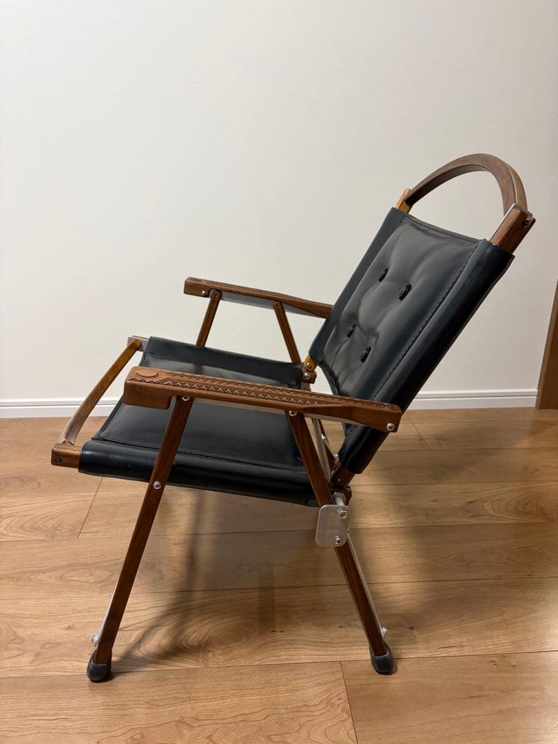 フルカスタム カーミットチェア ウォールナット レザーシート ヒジワル