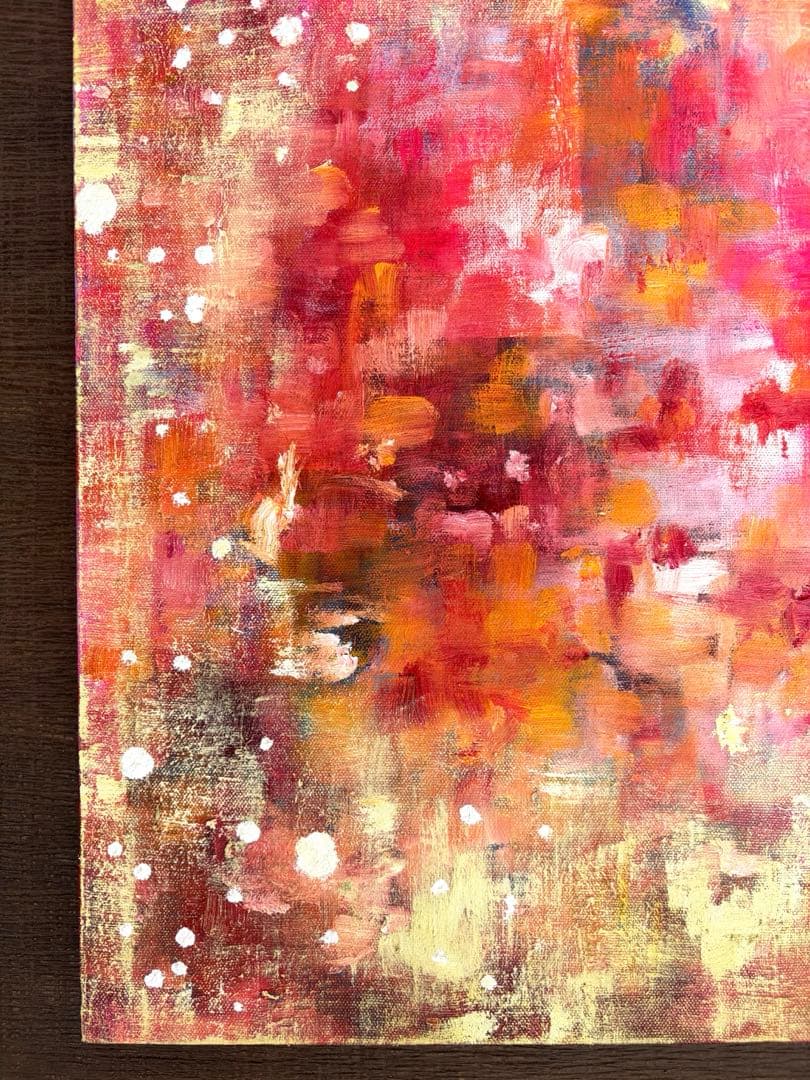 絵画　油絵　原画　抽象画　現代アート　F8