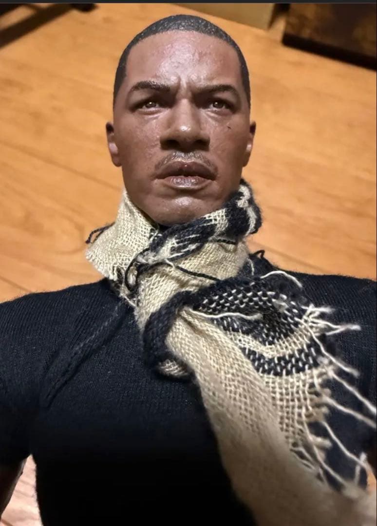 ホットトイズ 系 1/6 黒人 ミリタリー ジェイミー・フォックス似 テロリスト