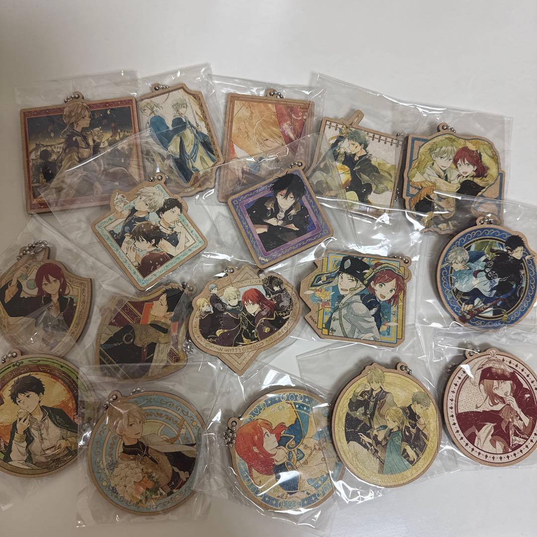 赤髪の白雪姫　漫福ガチャ　白雪　ゼン　オビ　木々　ミツヒデ　リュウ　イザナ