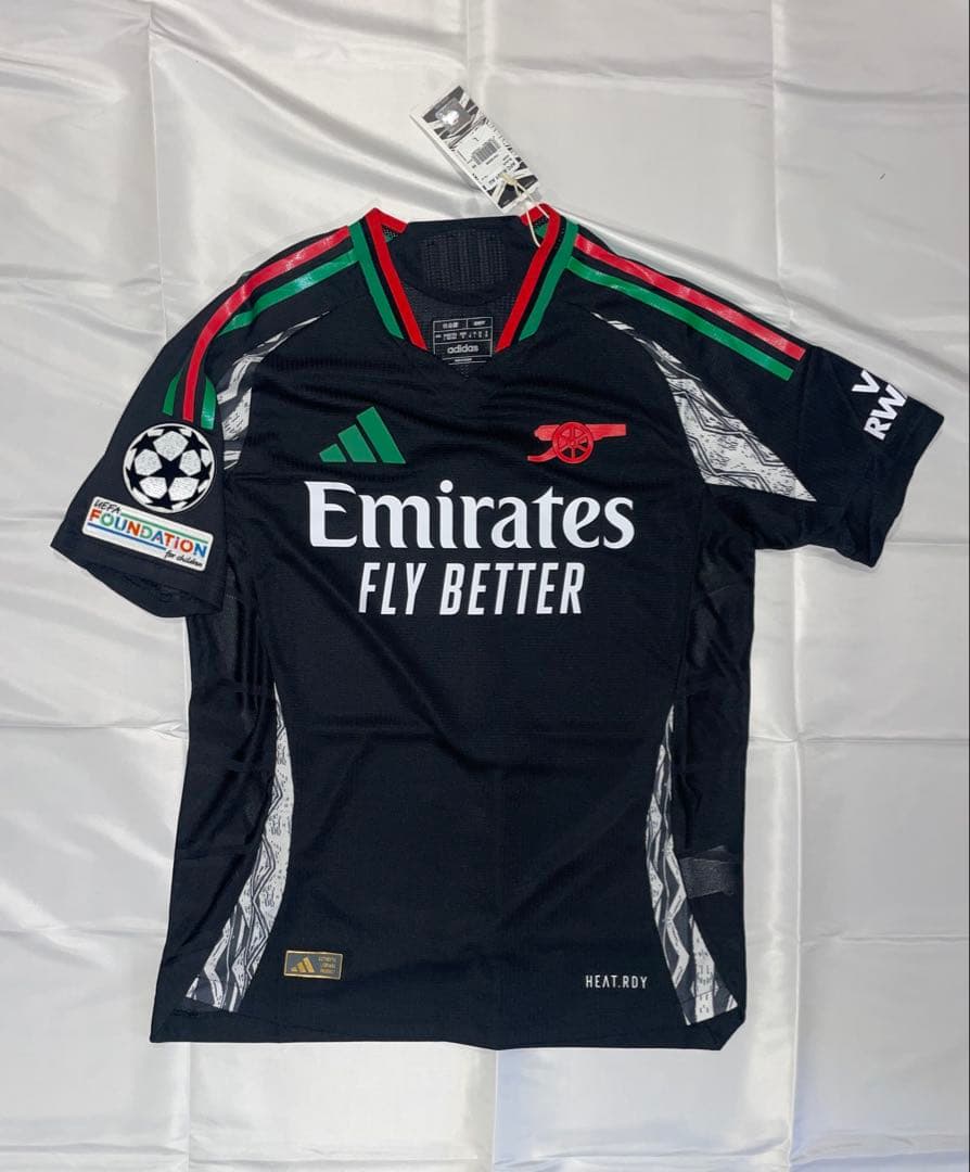 サカ　24-25アーセナル　アウェイ背番号7正規品 オーセンティック