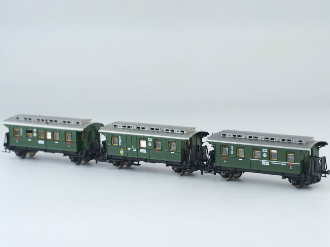 Nゲージ FLEISCHMANN 古典客車セット DRG ドイツ帝国鉄道