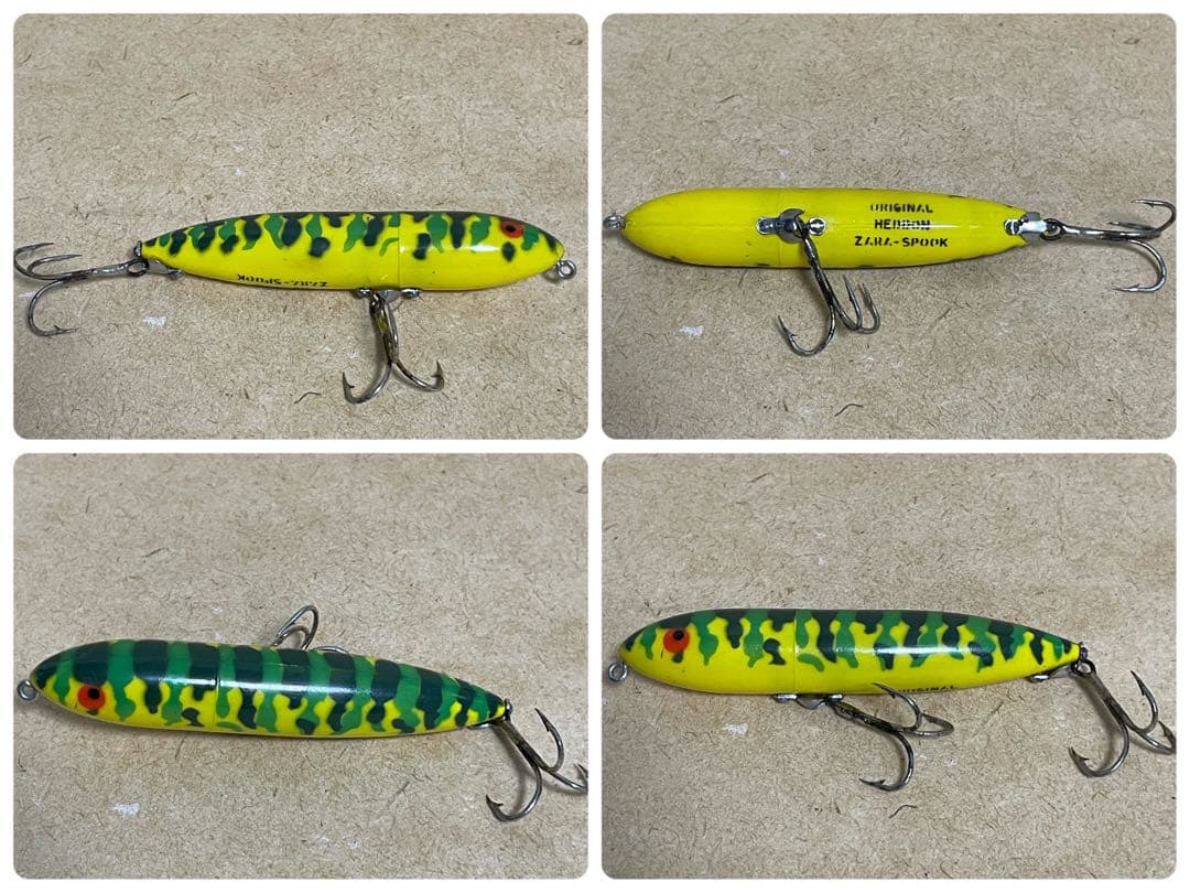 キ*グ様 へドンルアー10個まとめ売り　引退品　バス釣り　レトロルアー　釣具