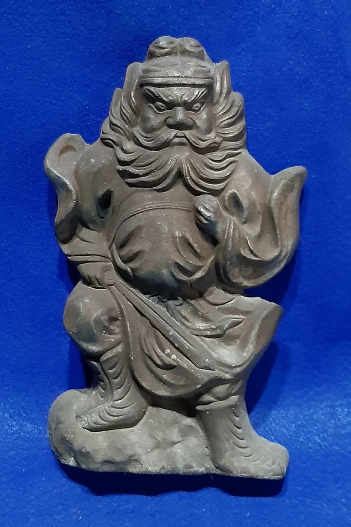 陶器製鍾馗さま　鍾馗像　瓦製鍾馗さま　鍾馗