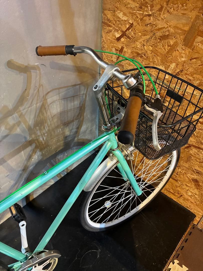 G19【大阪堺市/取引】特価☆中古自転車 レトロ風 27インチ