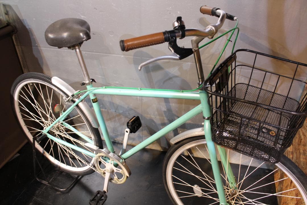 G19【大阪堺市/取引】特価☆中古自転車 レトロ風 27インチ