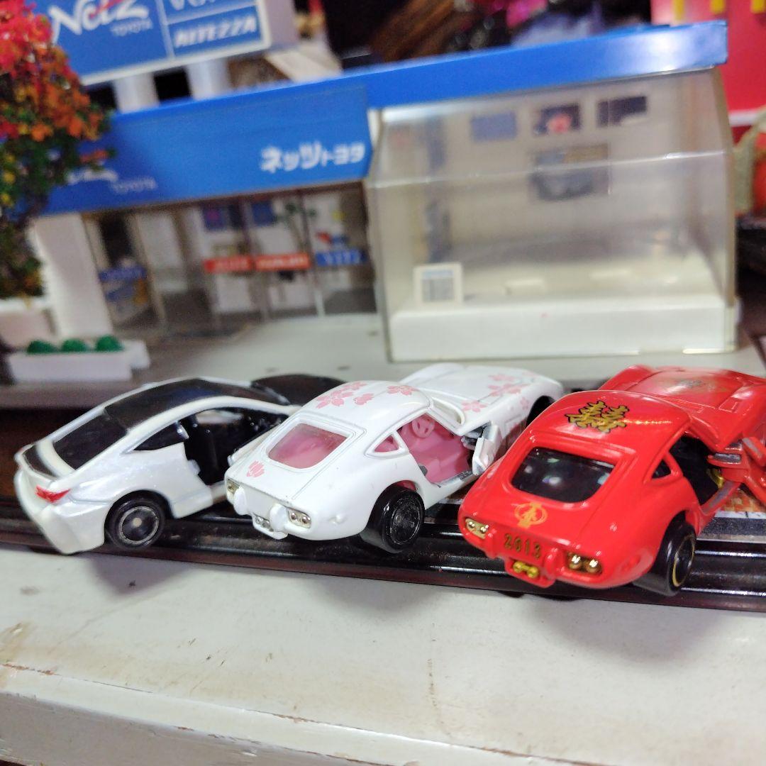 Ｓ★商品Ｎｏ.３７４６★トミカタウン・☆Ｎｅｔｚ・ＴＯＹＯＴＡ＆トヨタ車１２台★