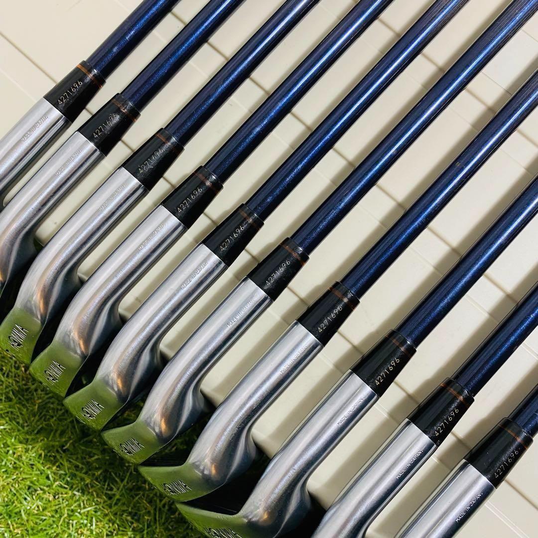 【豪華10本】ホンマ 金モグラ LB-606 2S メンズアイアンセット R