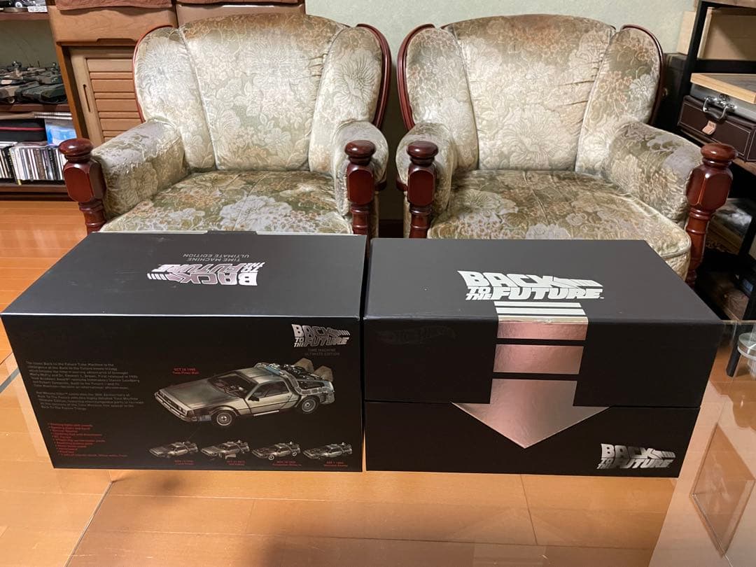 価格変更1/18ホットウィール バックトゥーザフューチャー アルティメット未展示