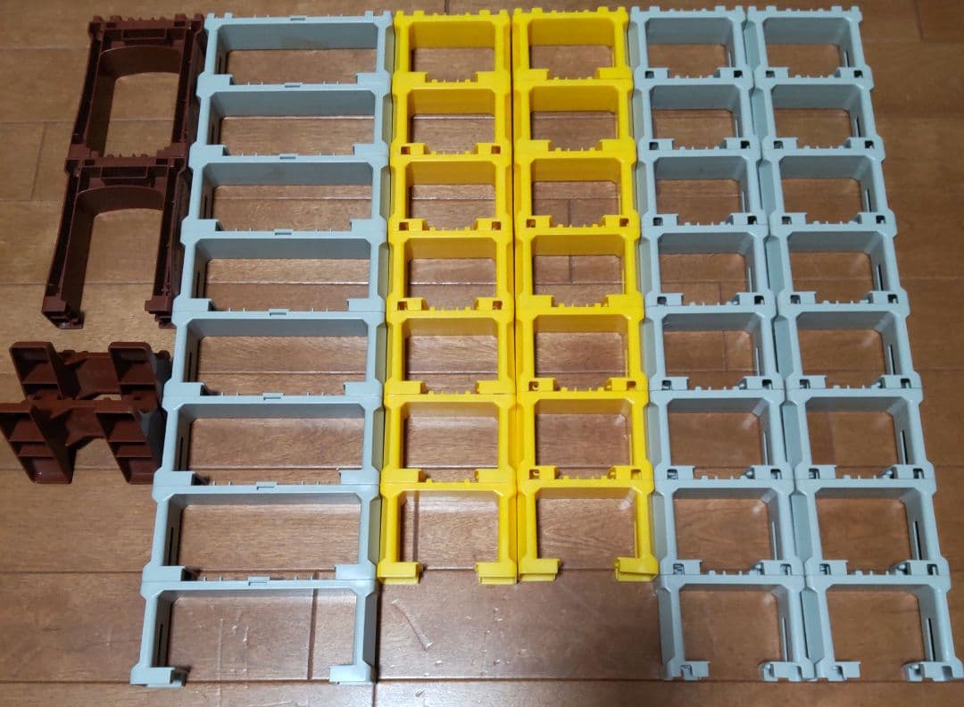 交換用ゴムx9,連結具2セットおまけ付 プラレールまとめ売り 駅,転車台等々