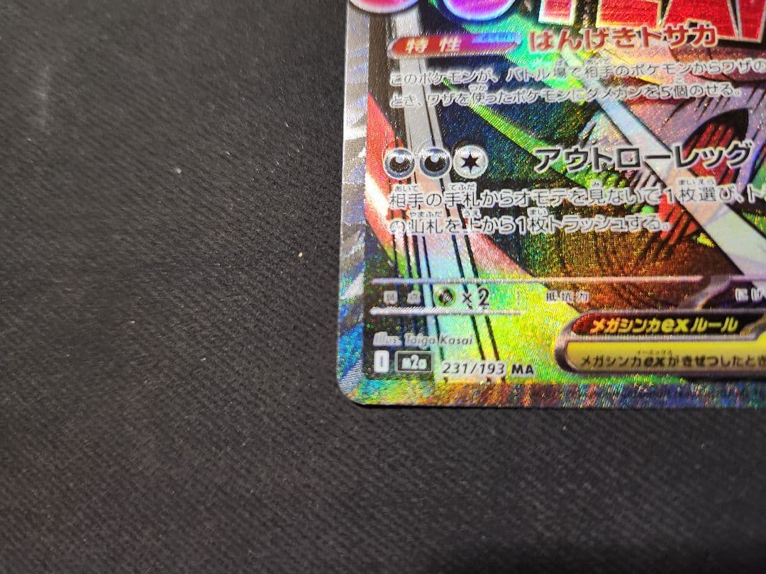 【中国語箔押しエラー】メガズルズキンex MA