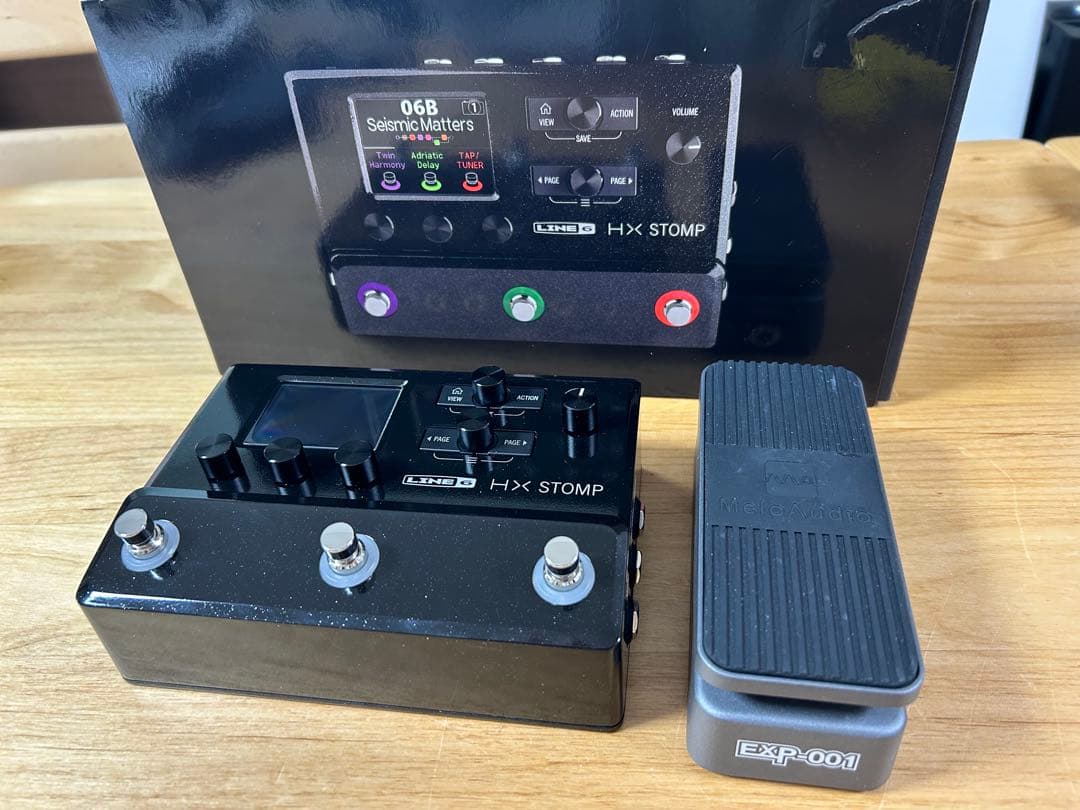 【美品】LINE6 HX Stomp、EXP-001セット