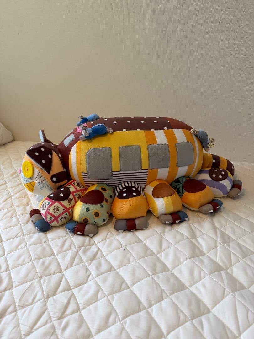 送料込☆ジブリパーク限定☆となりのトトロ （カラフルな）ネコバス 特大