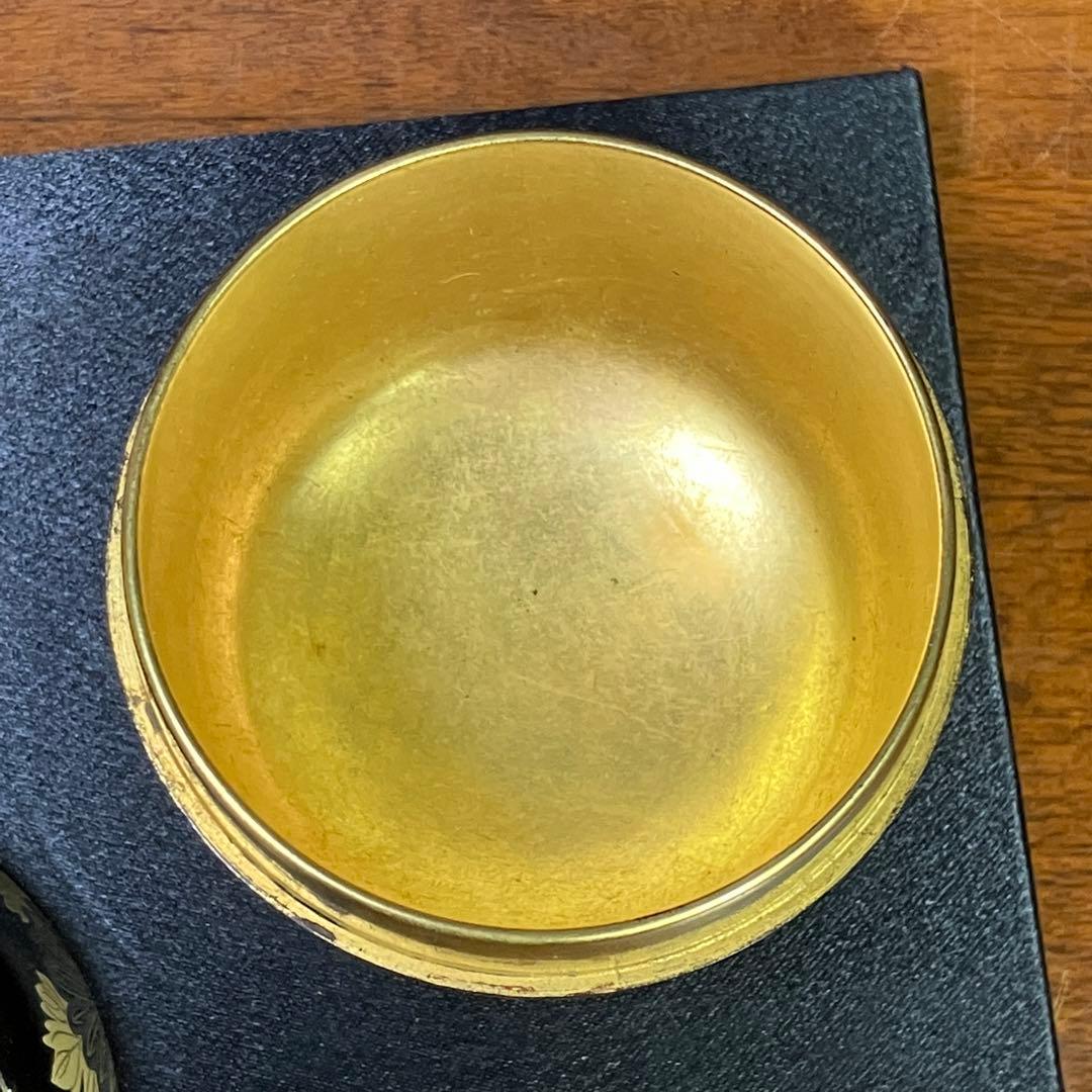 マ*イ様 久田宗也 清水祐齋 中棗 菊桐蒔繪 蒔絵 表千家 尋牛斎 T1202-