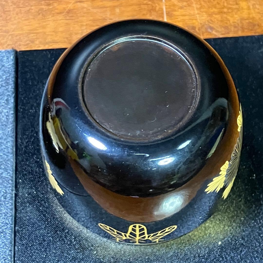 マ*イ様 久田宗也 清水祐齋 中棗 菊桐蒔繪 蒔絵 表千家 尋牛斎 T1202-