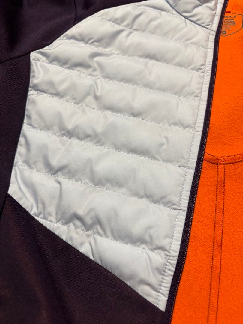 ASICS ハイブリッド裏起毛ジャケット