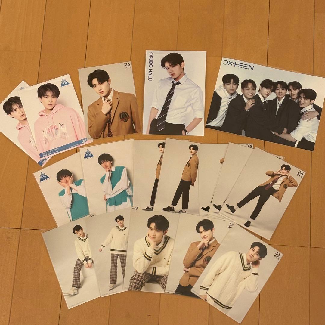 DXTEEN 大久保波留 グッズ まとめ売り トレカ アクスタ 缶バッジ 生写真