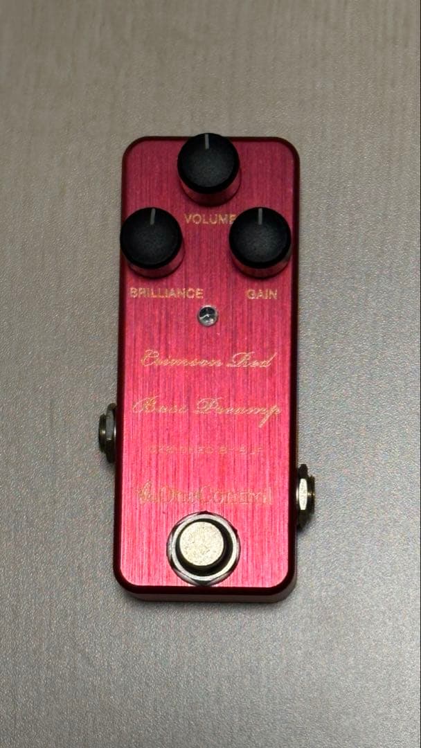ギター OneControl Crimson Red Bass Preamp