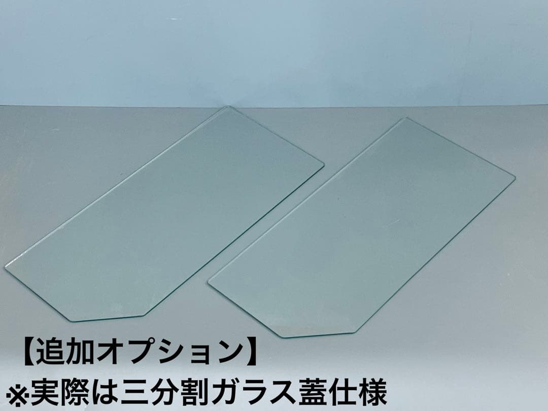 特注仕様1800ｘ325ｘ500㎜ ガラス水槽 フランジ加工付き　未使用品